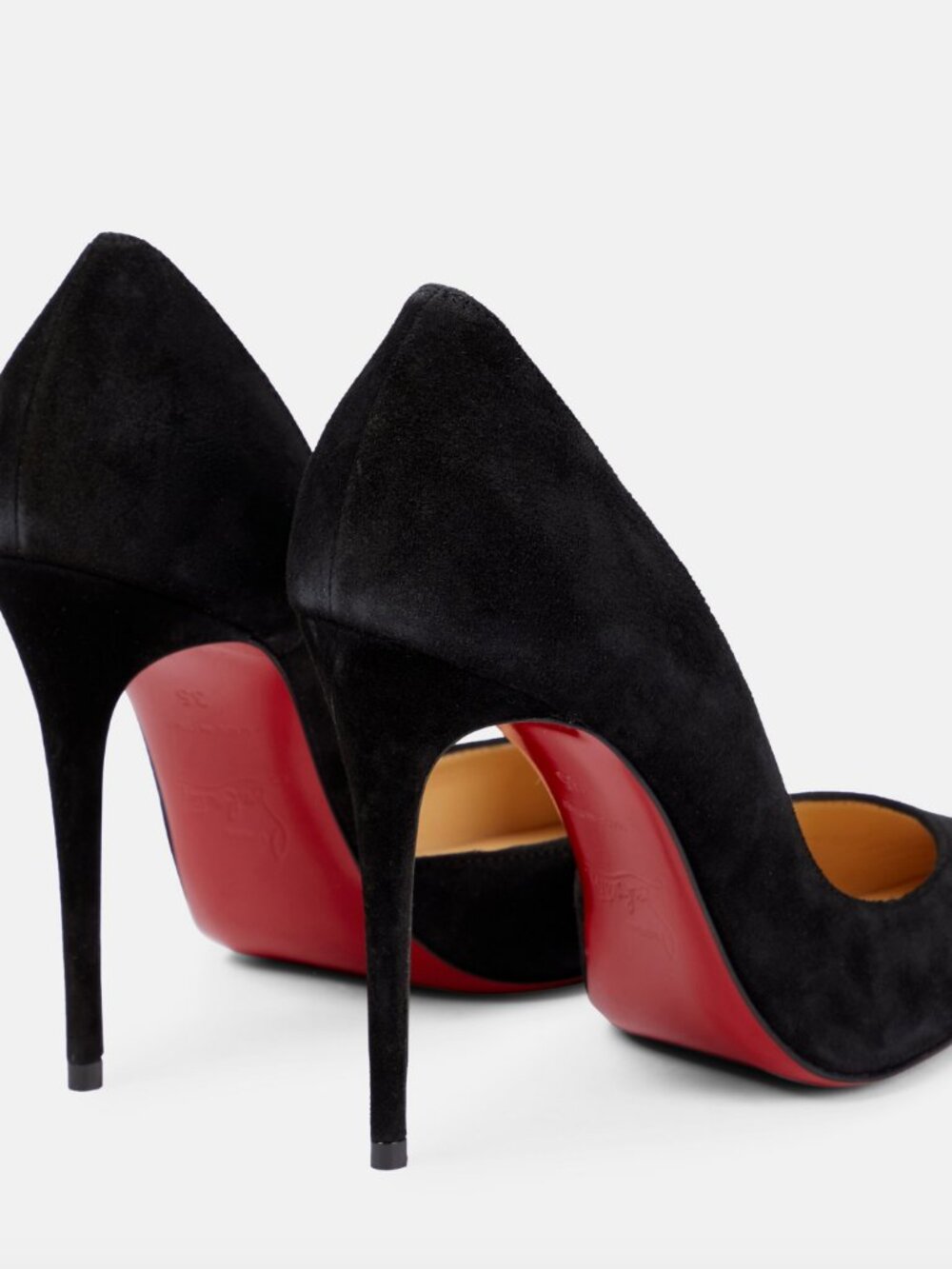 Christian Louboutin Iriza 100 Suede Pumps (38.5) - Picture 3 of 7
